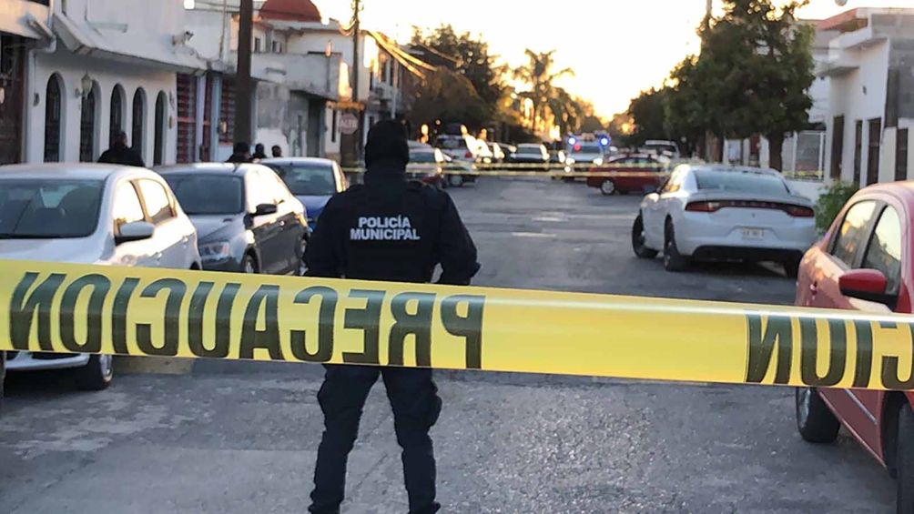 Calle cerrada por acto de inseguridad