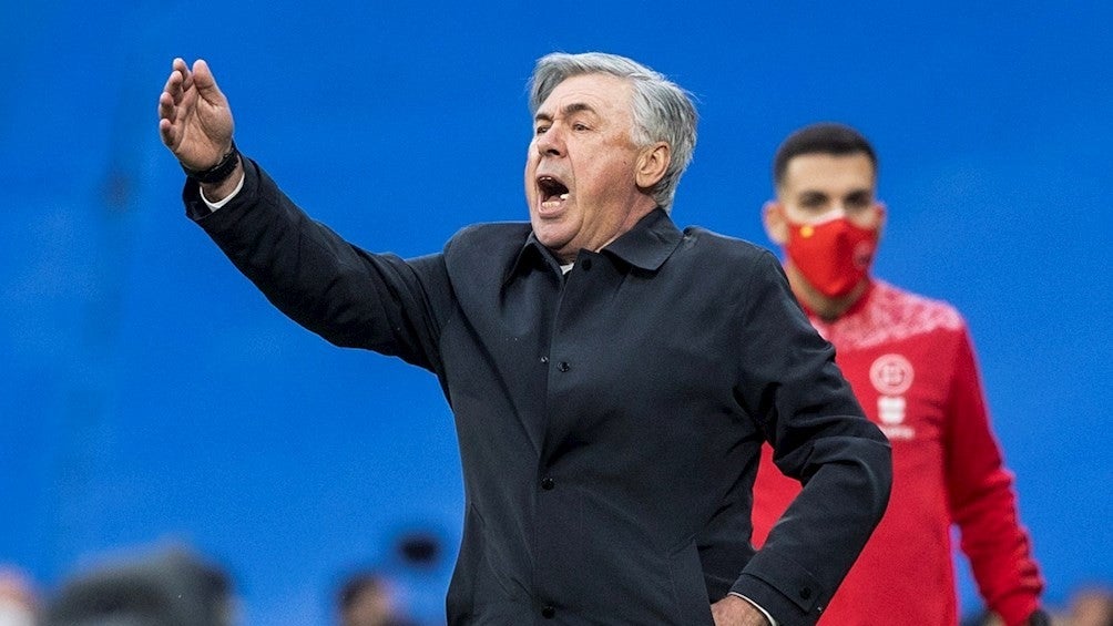 Carlo Ancelotti en empate vs Elche