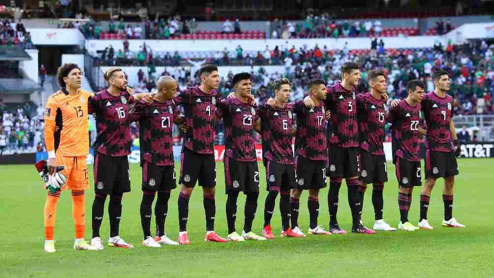 XI inicial de México vs Estados Unidos