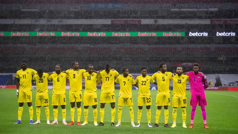 Selección de Jamaica previo a enfrentar a México