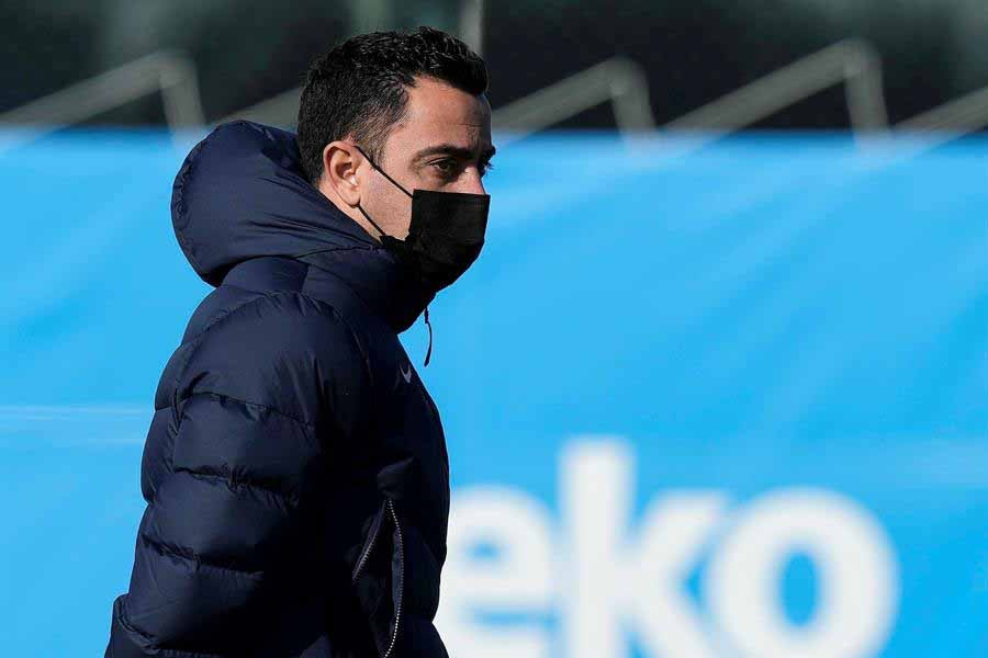 Xavi Hernández, entrenador del Fc Barcelona