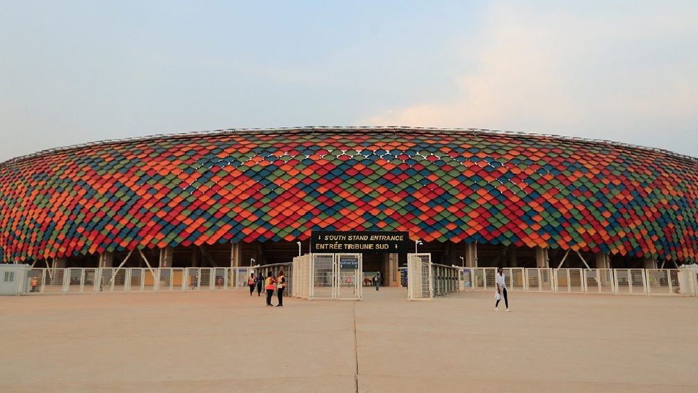 El Estadio Olembe en Camerún