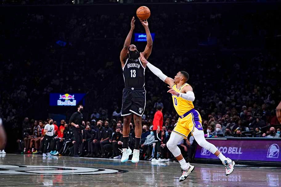 James Harden, contra Los Angeles Lakers