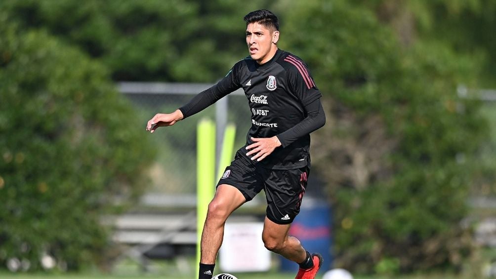 Álvarez con la Selección