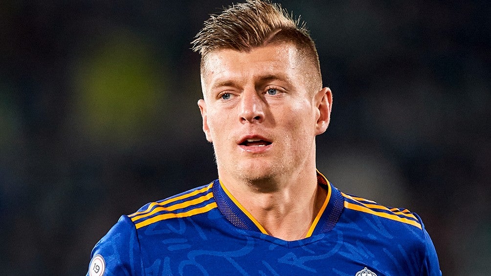 Toni Kroos con el Real Madrid