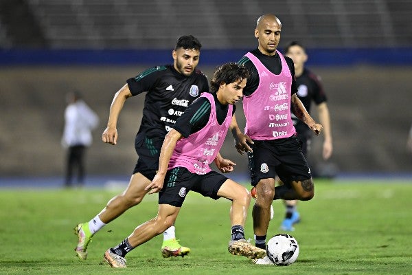 El Tri durante entrenamiento