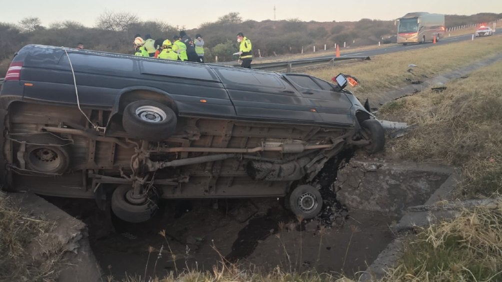 Accidente vehicular en el municipio de Lagos de Moreno, Jalisco