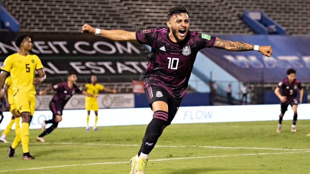 Alexis con la Selección Mexicana