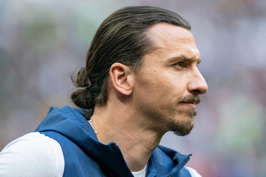 Zlatan con su Selección 