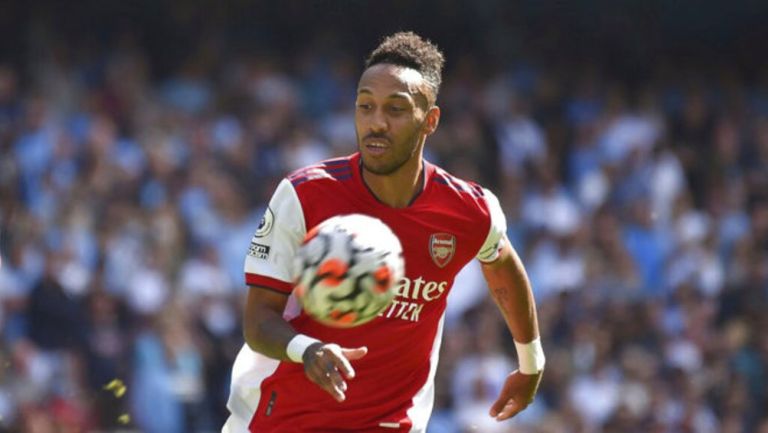 Pierre-Emerick Aubameyang con el Arsenal