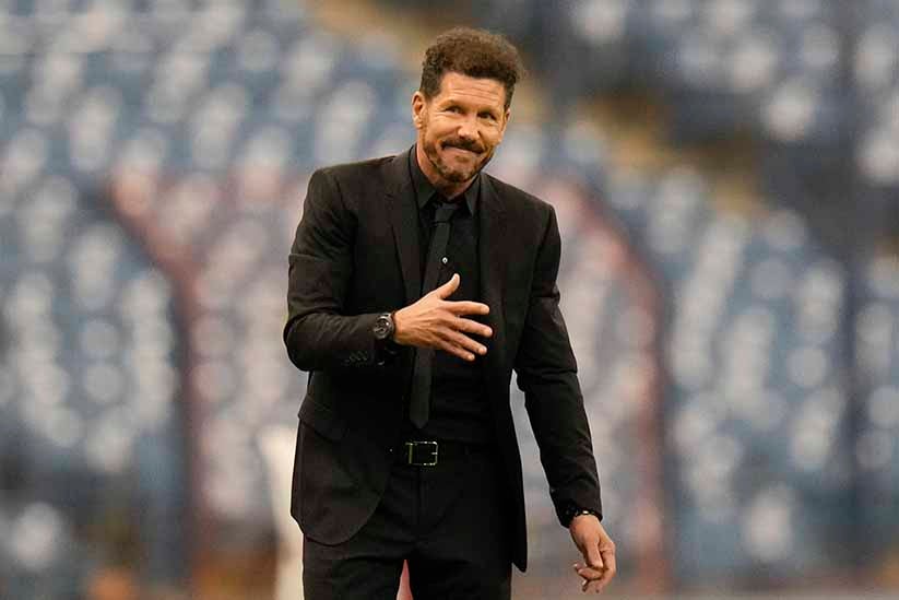 Diego 'Cholo' Simeone, entrenador de los Colchoneros 