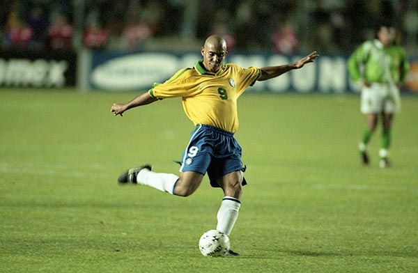 El Fenómeno en un partido de Copa América