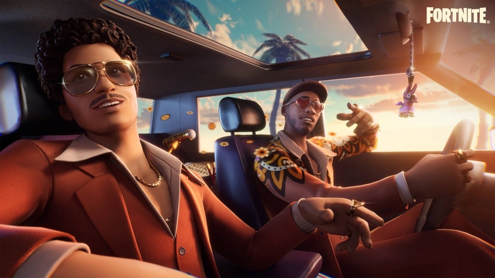 Bruno Mars y Anderson .Paak llegan a Fortnite