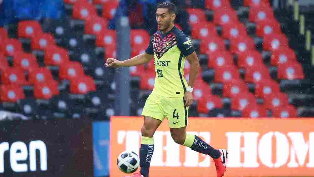 Sebastián Cáceres, zaguero de las Águilas 