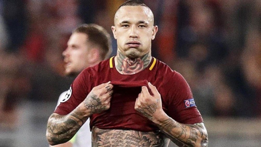 Nainggolan en su paso por la Roma