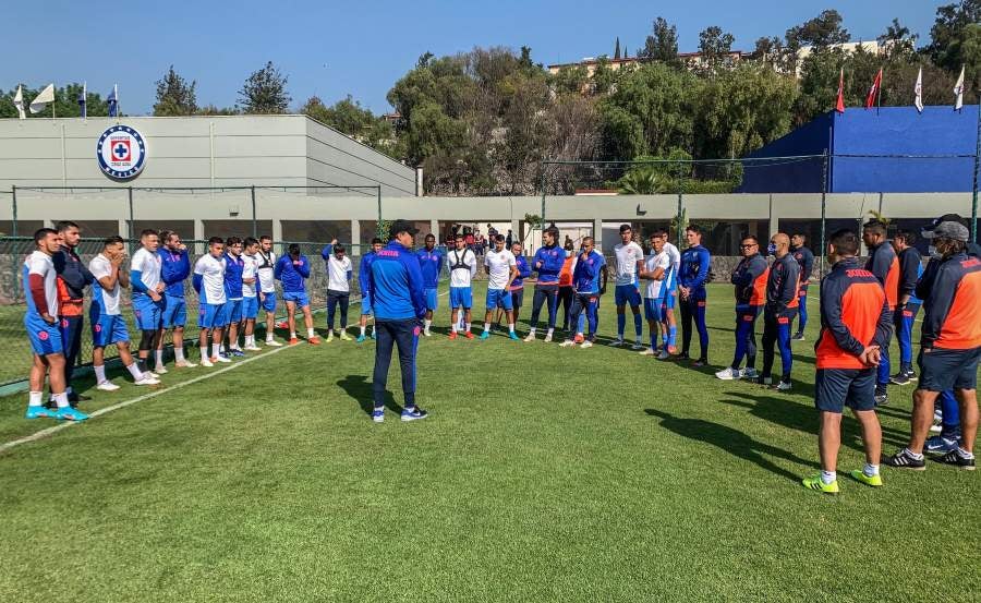 Entrenamiento de Cruz Azul