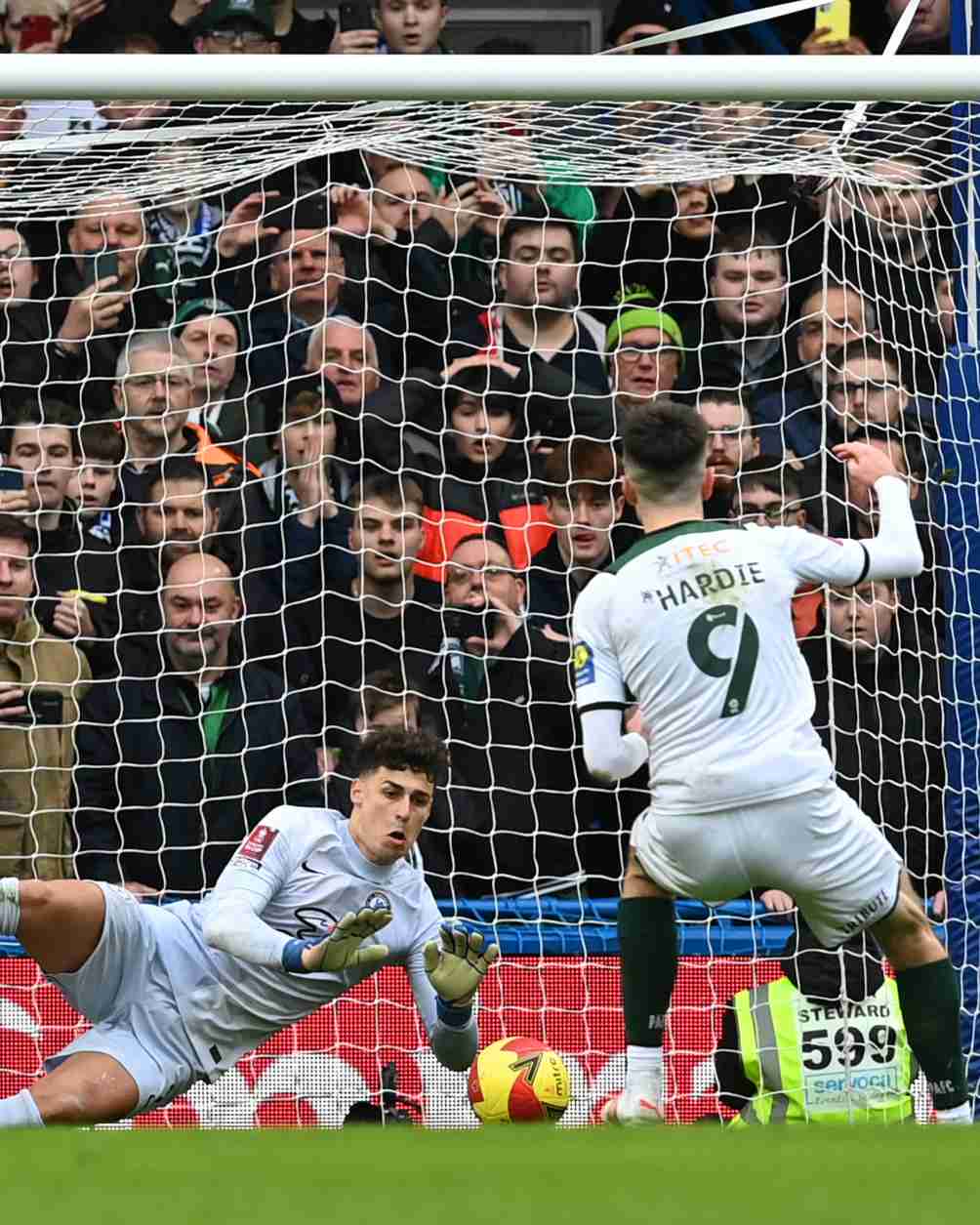 Kepa permitió a los Blues pasar a la siguente ronda 