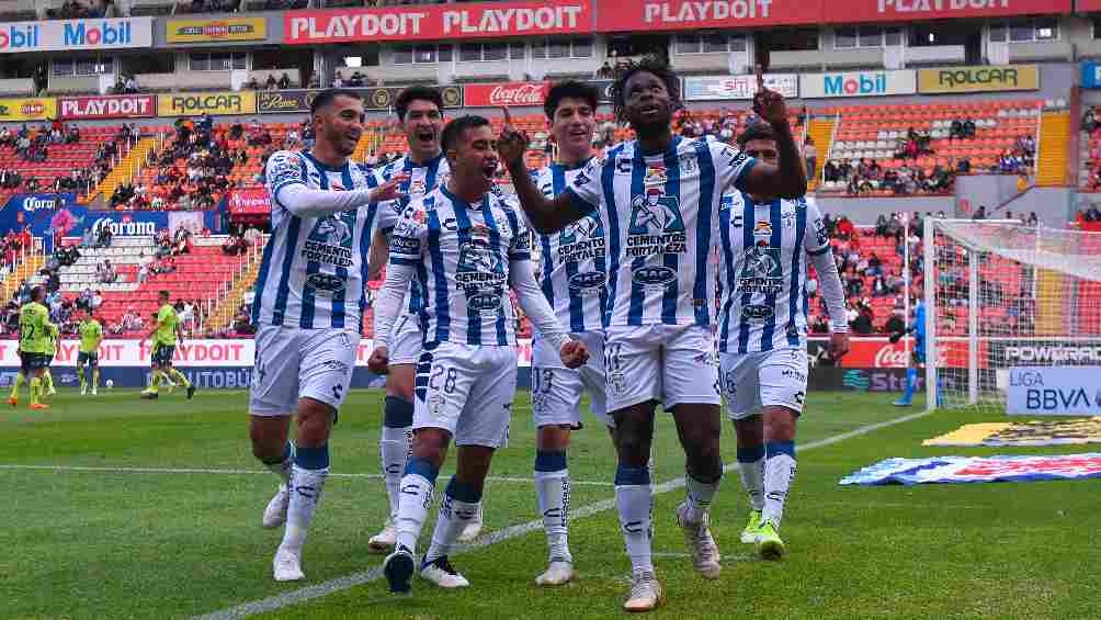 Avilés Hurtado celebrando su golazo 