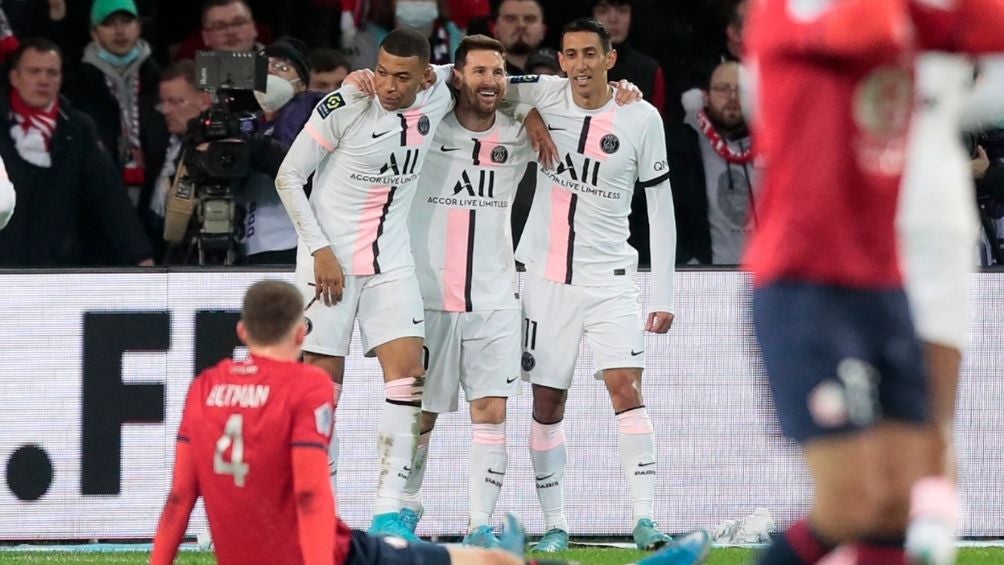 El PSG goleó al Lille