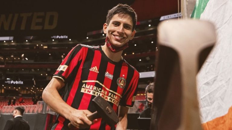 Jürgen Damm en acción con Atlanta United