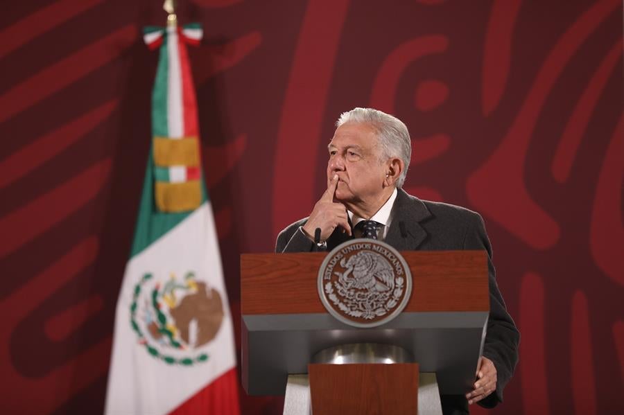 AMLO en conferencia de prensa matutina