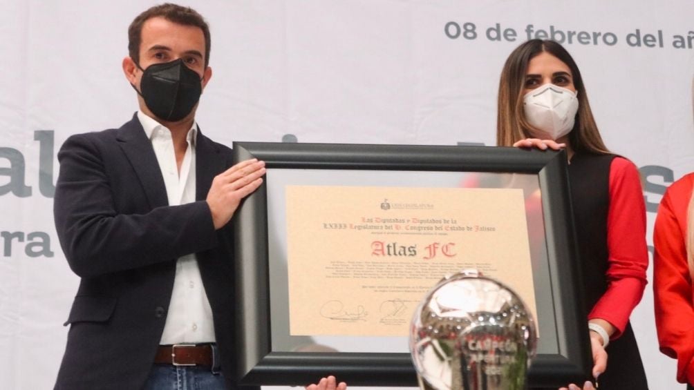 Atlas recibió reconocimiento 