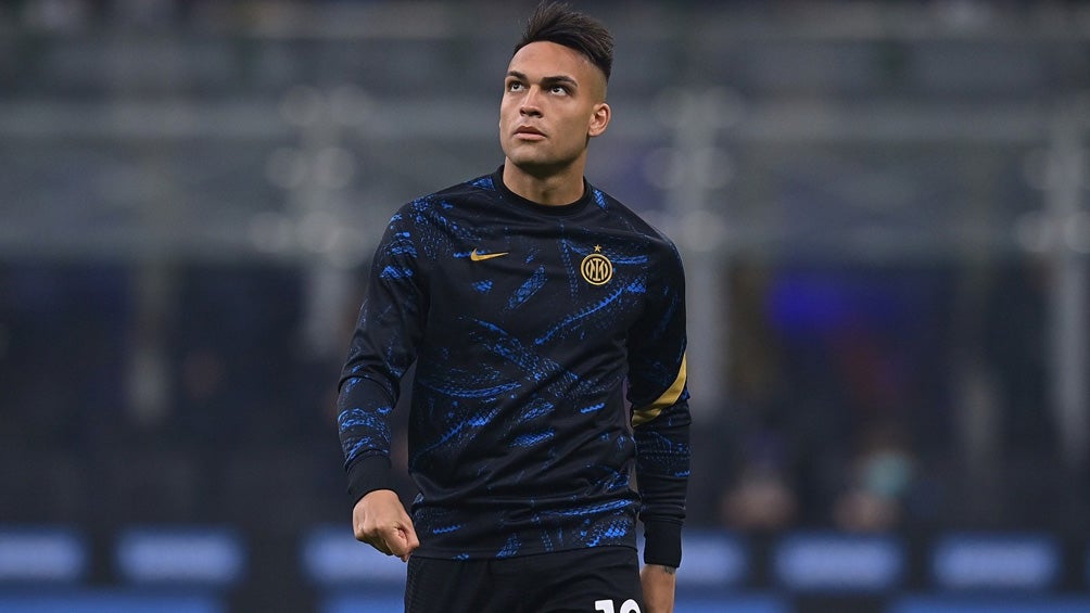 Lautaro Martinez previo a un duelo con el Inter 