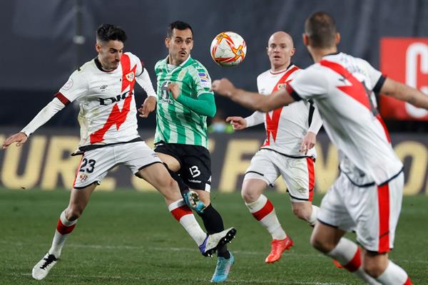 Rayo Vallecano ante el Real Betis en la Copa del Rey