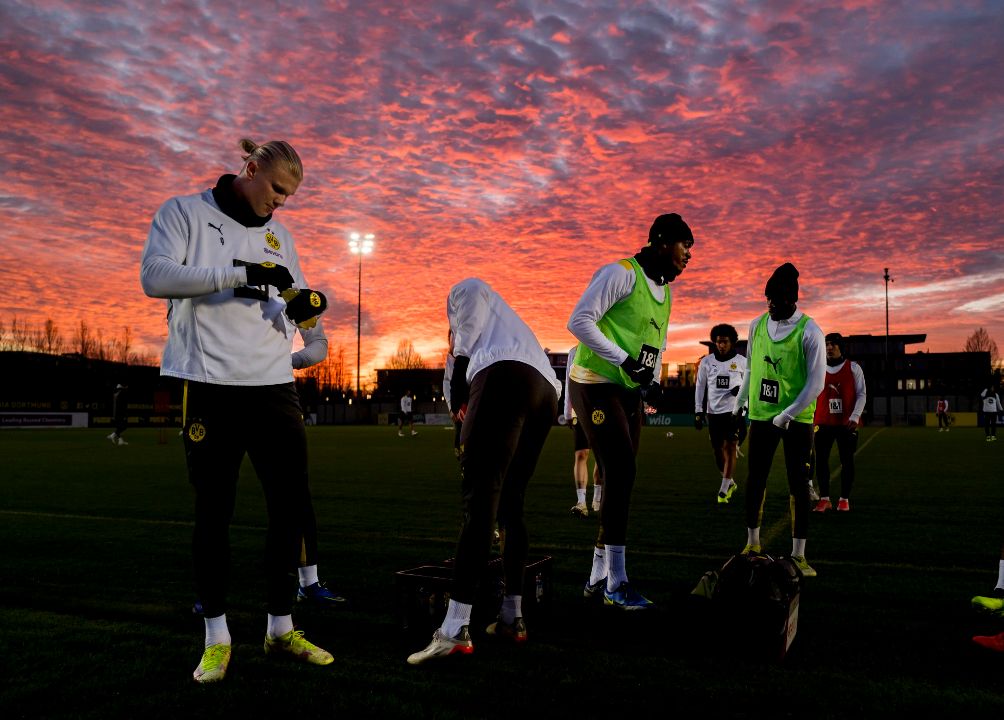 Entrenamiento del Dortmund