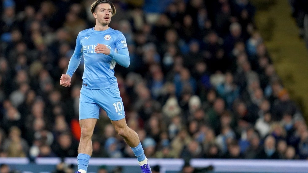 Jack Grealish con el Manchester City