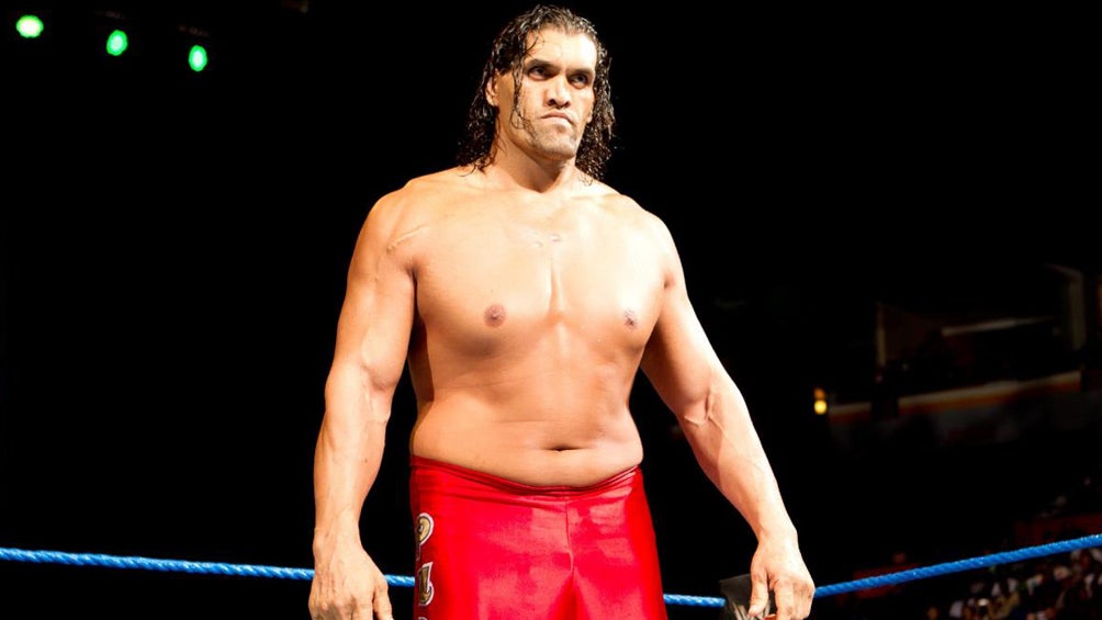 El Gran Khali durante un evento en WWE