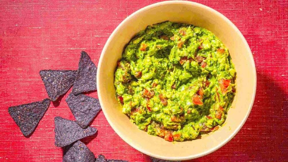 Guacamole como consumo predilecto durante el Super Bowl