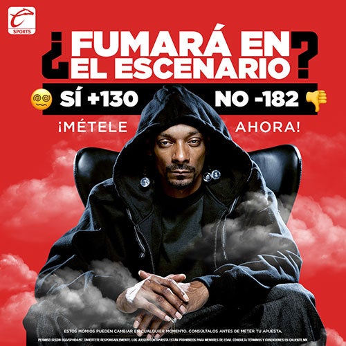 Los momios sobre Snoop Dog