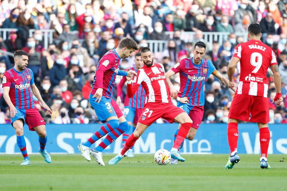 Carrasco fue titular en el partido pasado, frente al Barcelona