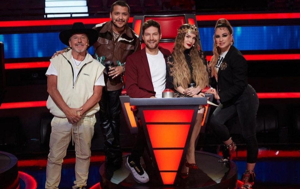 Belinda y Christian se conocieron como coaches en 'La Voz' temporada 2020