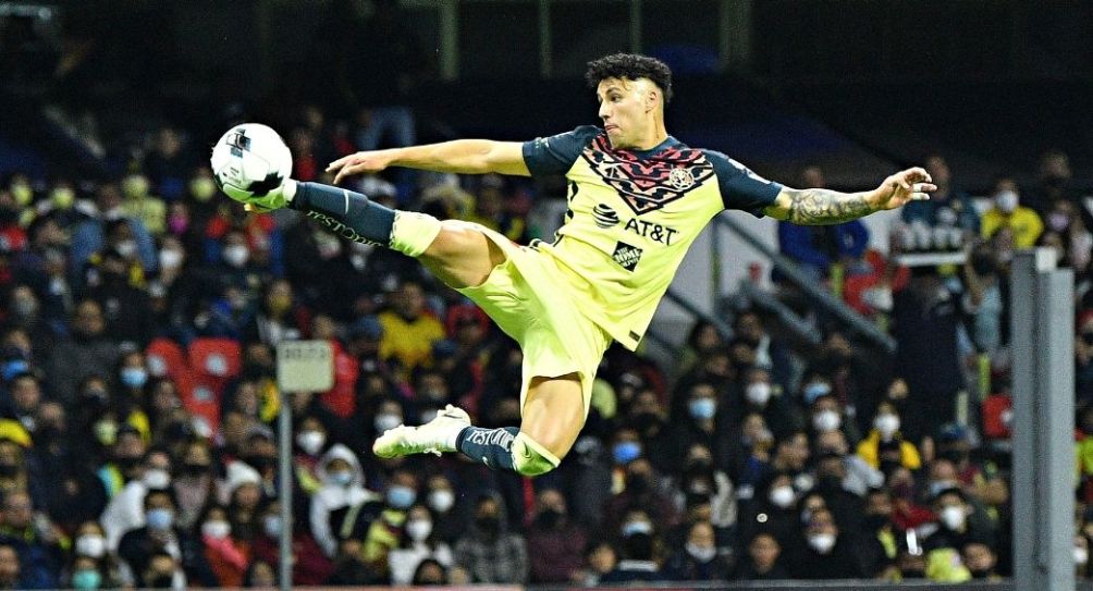 Jorge Sánchez durante un partido