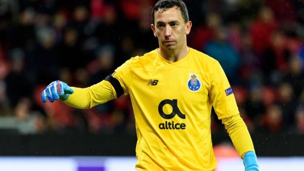 Marchesín durante un partido del Porto