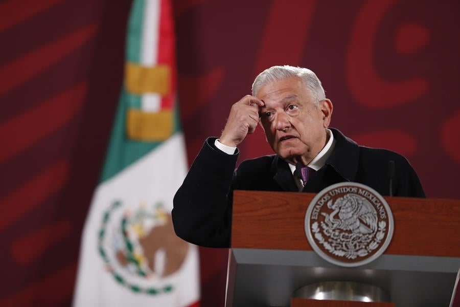 López Obrador en conferencia 