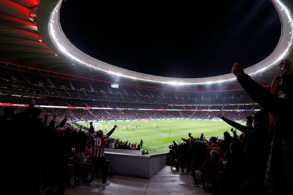 El encuentro ante Levante será desde el Wanda Metropolitano