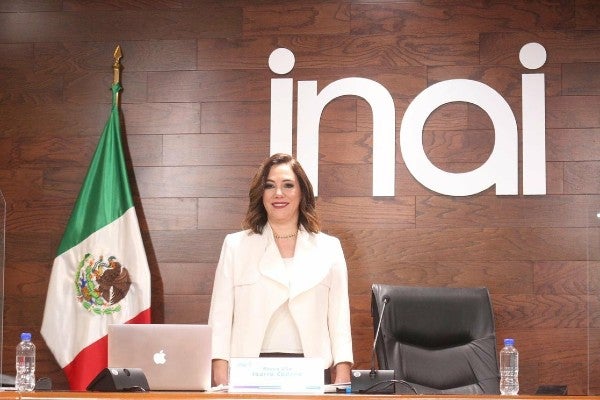 Blanca Lilia Ibarra, comisionada presidente del Inai