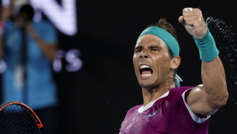 Rafael Nadal en el Australian Open