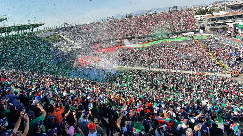 Autódromo Hermanos Rodríguez durante el Gran Premio de México 2021