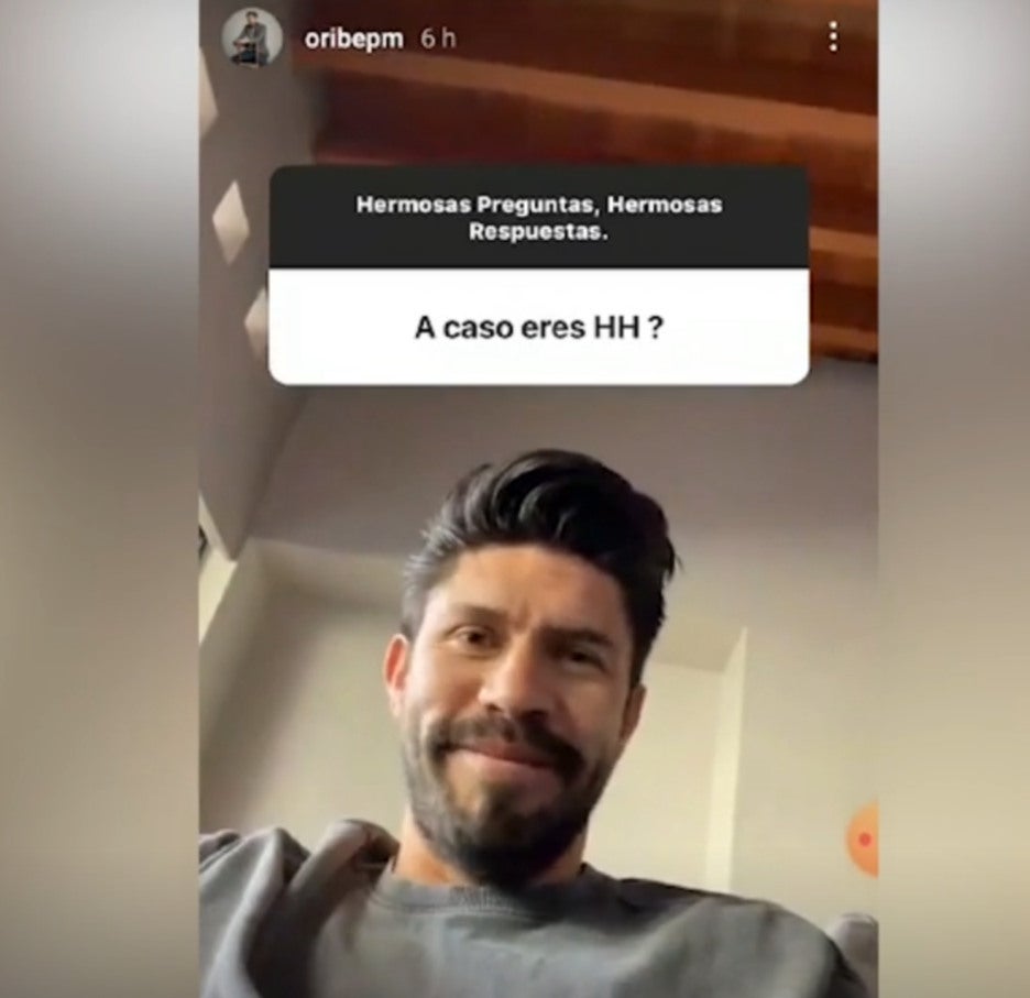 Oribe se mantiene activo en redes y responde a sus seguidores