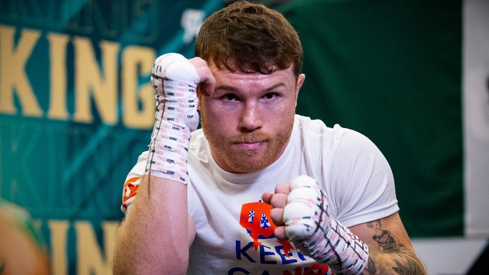 Saúl 'Canelo' Álvarez previo a pelea de box ante Saunders