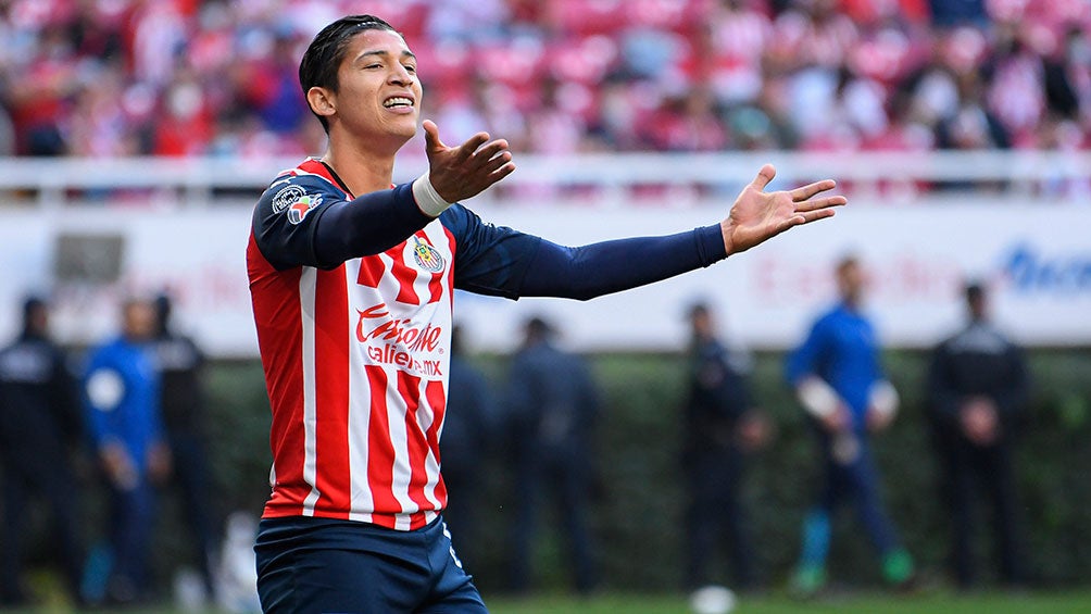 Ángel Zaldívar en el Chivas vs Tigres