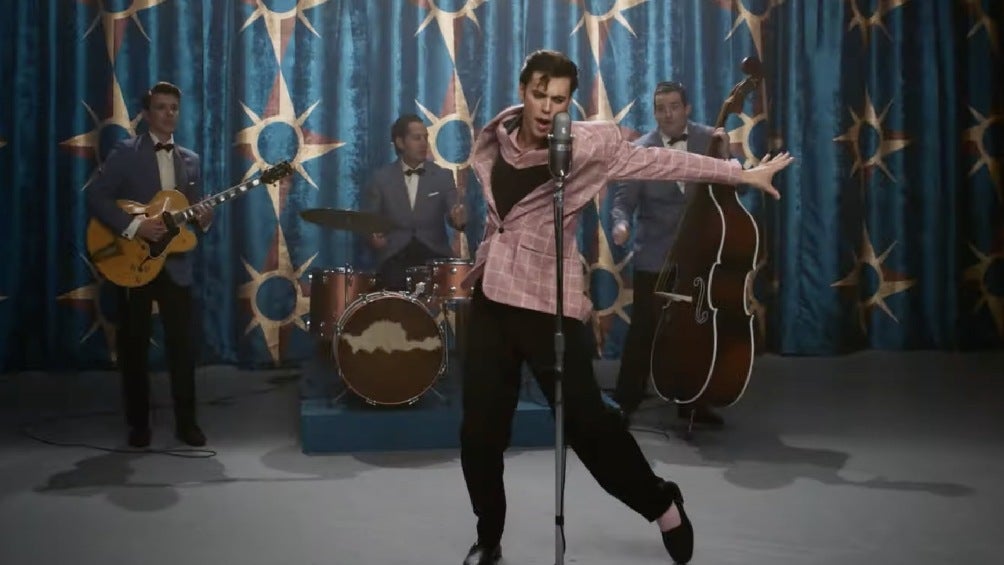 Escena de la película biográfica sobre Elvis Presley