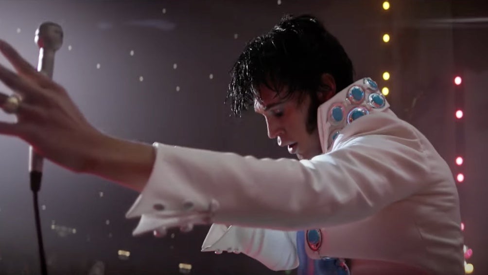 Escena de la película biográfica sobre Elvis Presley