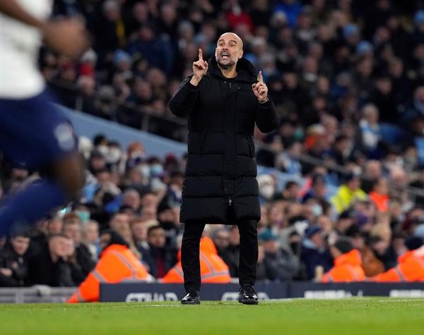 Pep Guardiola, estratega del Manchester City