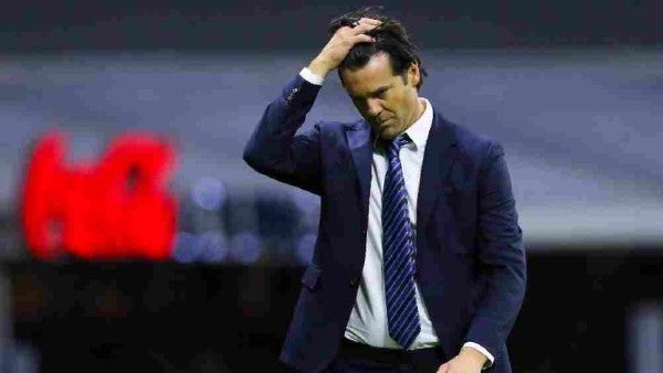 Santiago Solari reacciona tras partido