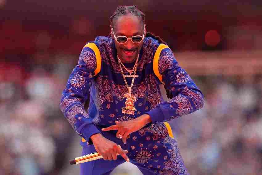 Snoop Dog en el Medio Tiempo del Super Bowl LVI 